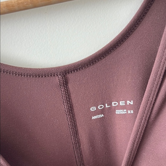 Aritzia (Golden) Butter Shake-It Jumpsuit - Picture 4 of 6